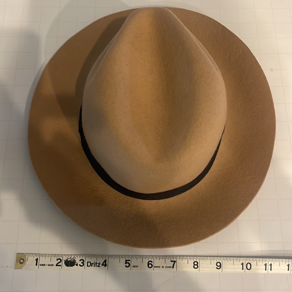 🍂New W/O Tags the Hatter Company Tan Hat with Band - Find Your Perfect Fall 🍁 - Picture 6 of 10